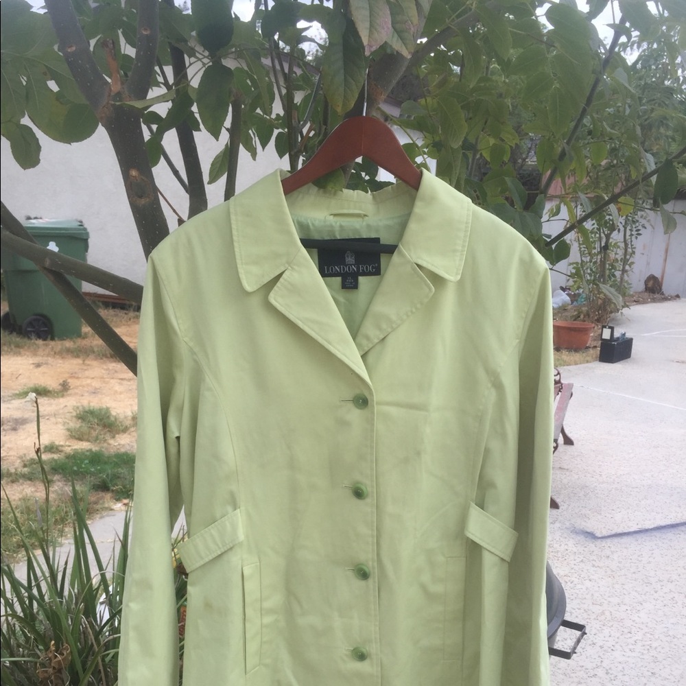 A London Fog rain coat